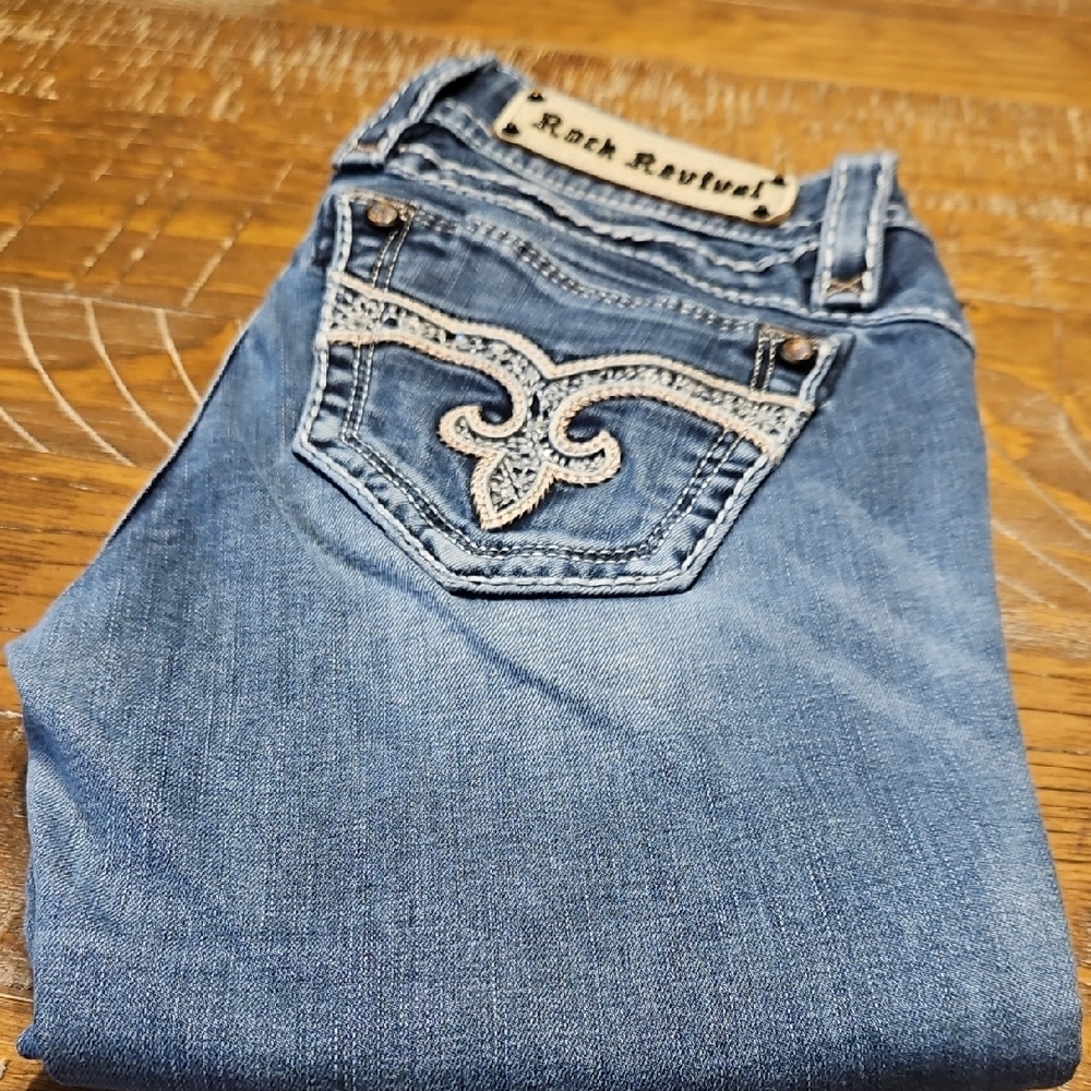 Rock Revival Blue Skinny Jeans